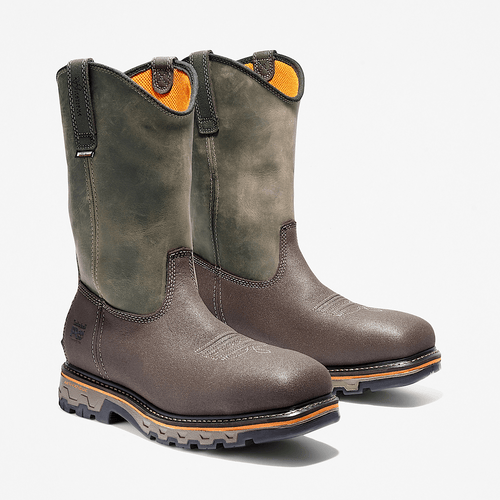 Timberland Pro True Grit Pull-On Composite Toe Waterproof Work Boot Men's