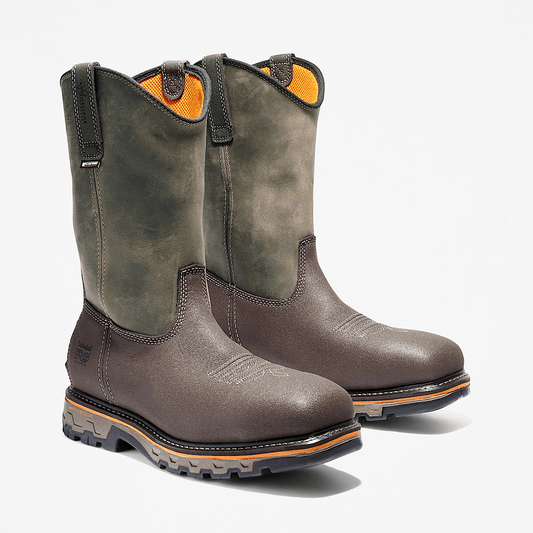 Timberland Pro True Grit Pull-On Composite Toe Waterproof Work Boot Men's
