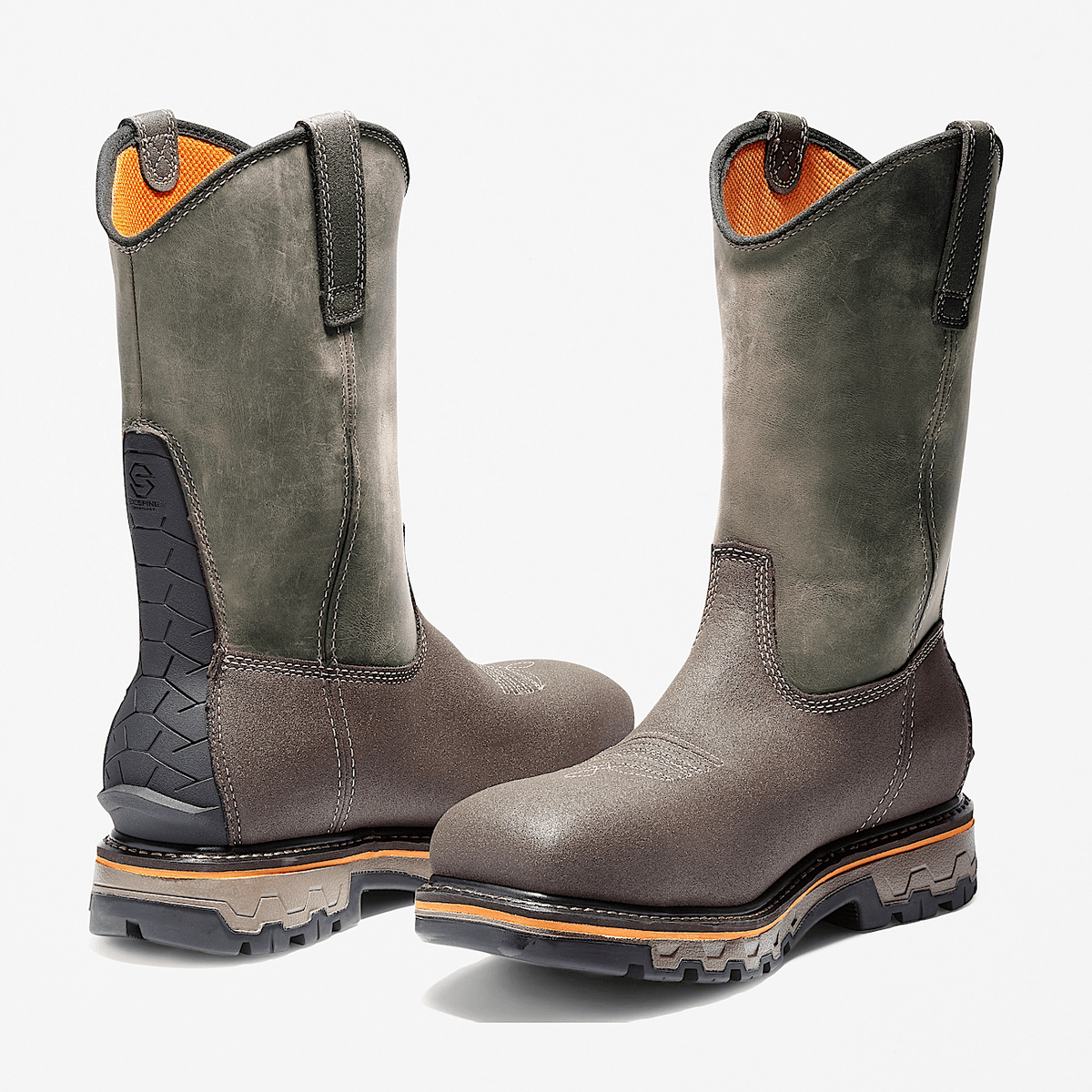 Timberland Pro True Grit Pull-On Composite Toe Waterproof Work Boot Men's