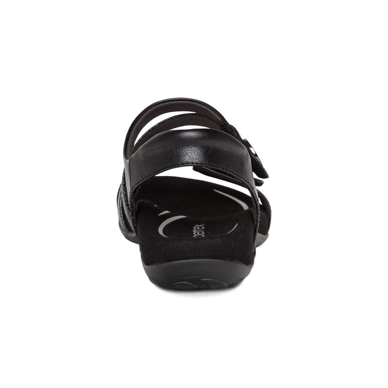 Aetrex Jess Adjustable Quarter Strap Sanadal Women's
