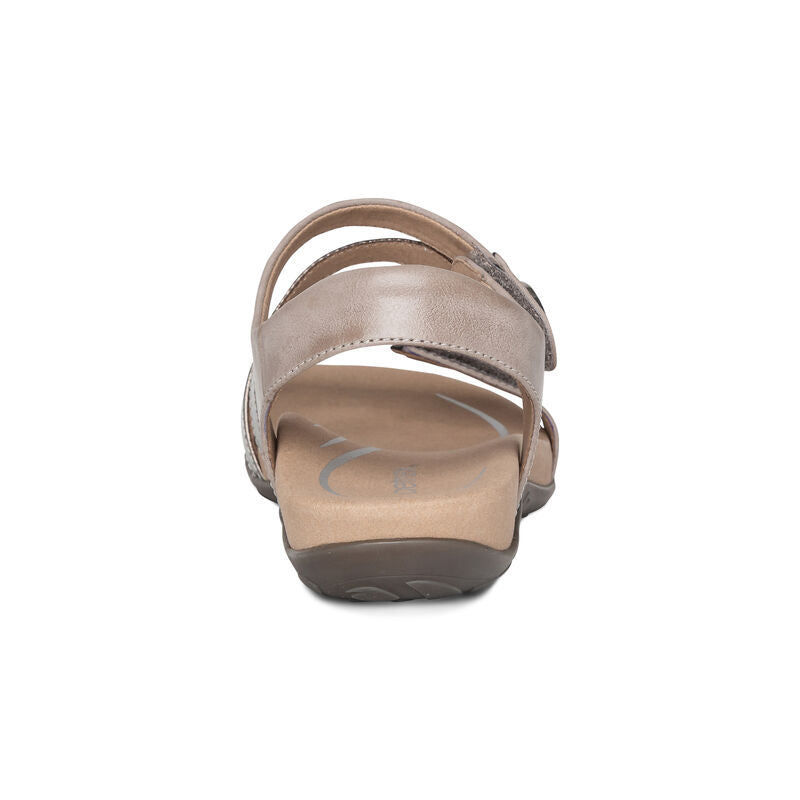 Aetrex Jess Adjustable Quarter Strap Sanadal Women's
