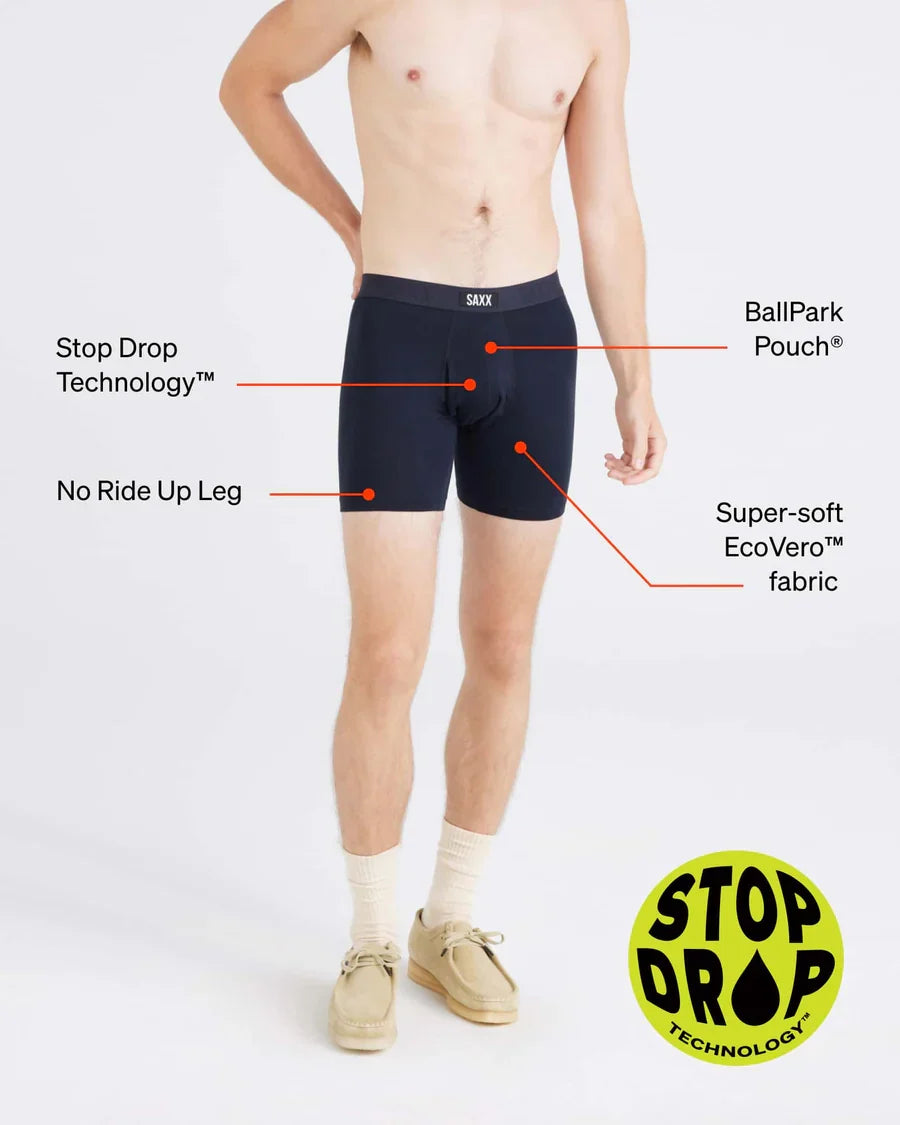 Saxx Vibe Xtra Soft Comfort Boxer Brief 6" Men's