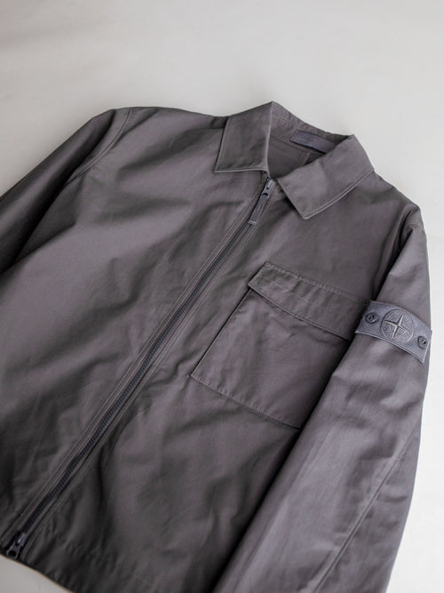 Stone Island Overshirt Grijs Ghost