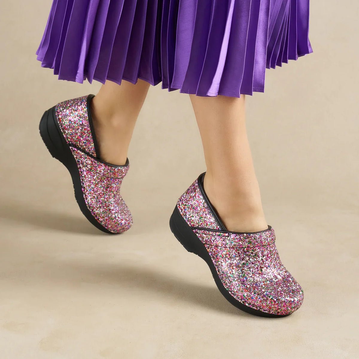 Dansko Xp 2.0 Glitter Clog Women's (REGULAR & WIDE WIDTH)