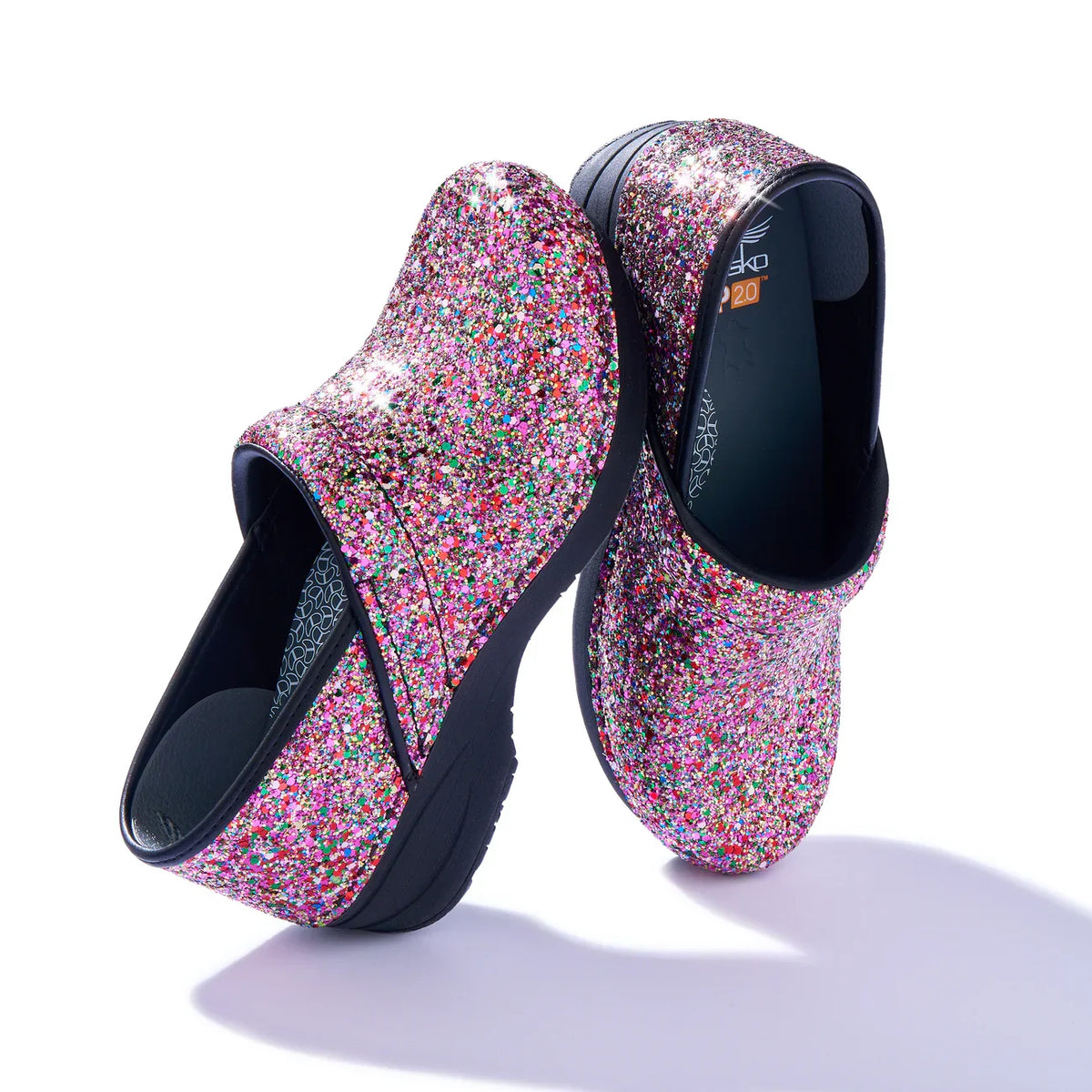Dansko Xp 2.0 Glitter Clog Women's (REGULAR & WIDE WIDTH)