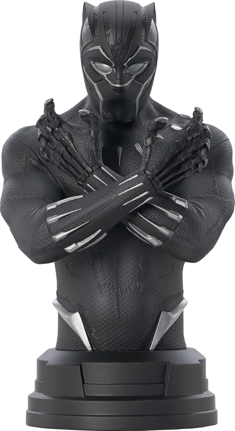 Avengers Endgame 6 Inch Bust Statue 1/2 Scale - Black Panther