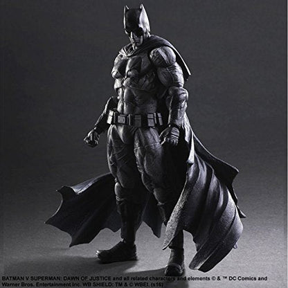 Batman V Superman Dawn Of Justice 10 Inch Action Figure Play Arts Kai Series - Batman Black & White SDCC 2016 (Shelf Wear Packaging)
