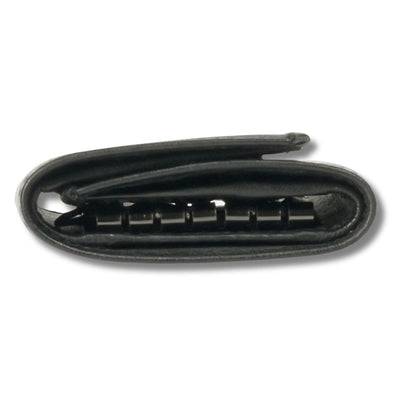 Unisex - Compact Real Leather Key Holder Wallet