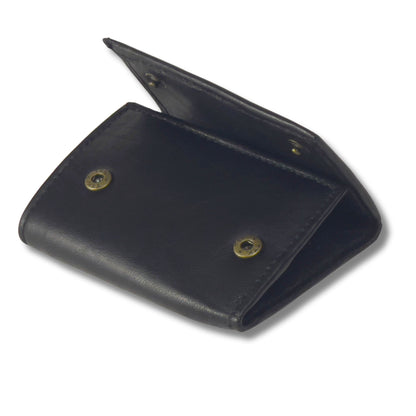 Unisex - Compact Real Leather Key Holder Wallet