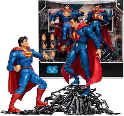 DC Multiverse 7 Inch Action Figure 2-Pack - Superman vs Ultraman (Earth-3)