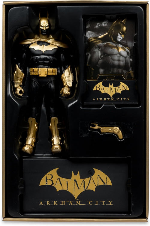 DC Multiverse Arkham City 7 Inch Action Figure Exclusive - Batman Knightmare Edition Gold Label
