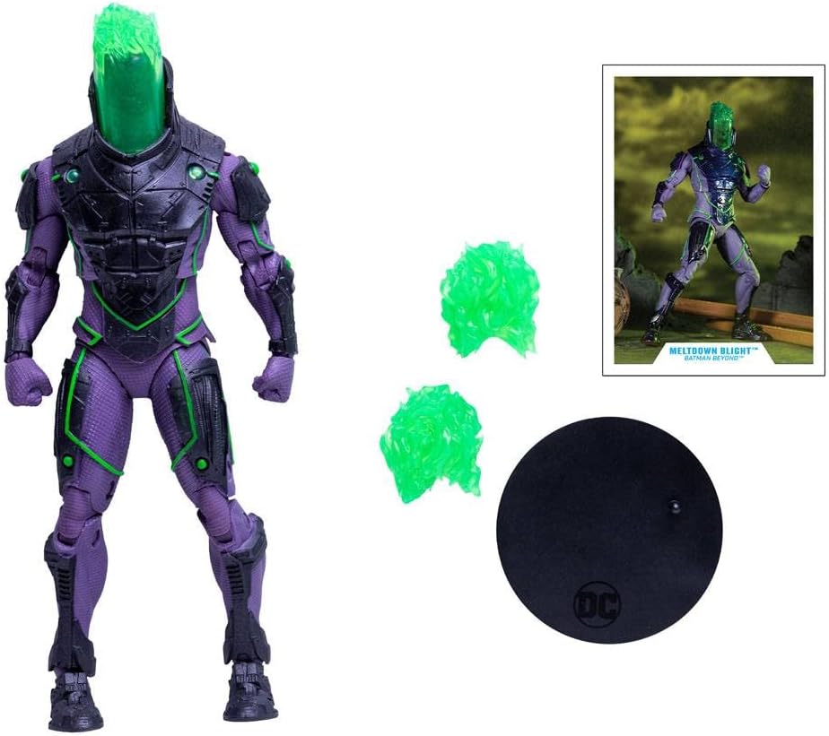DC Multiverse Comic 7 Inch Action Figure Batman Beyond - Blight Atomic Edition