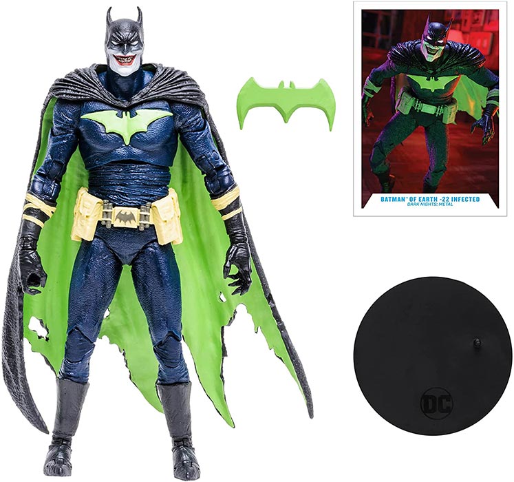 DC Multiverse Comic 7 Inch Action Figure Batman Who Laughs - Batman Who Laughs as Batman
