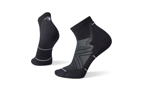 Smartwool Run Targeted Cushion Ankle Socks Color: Black