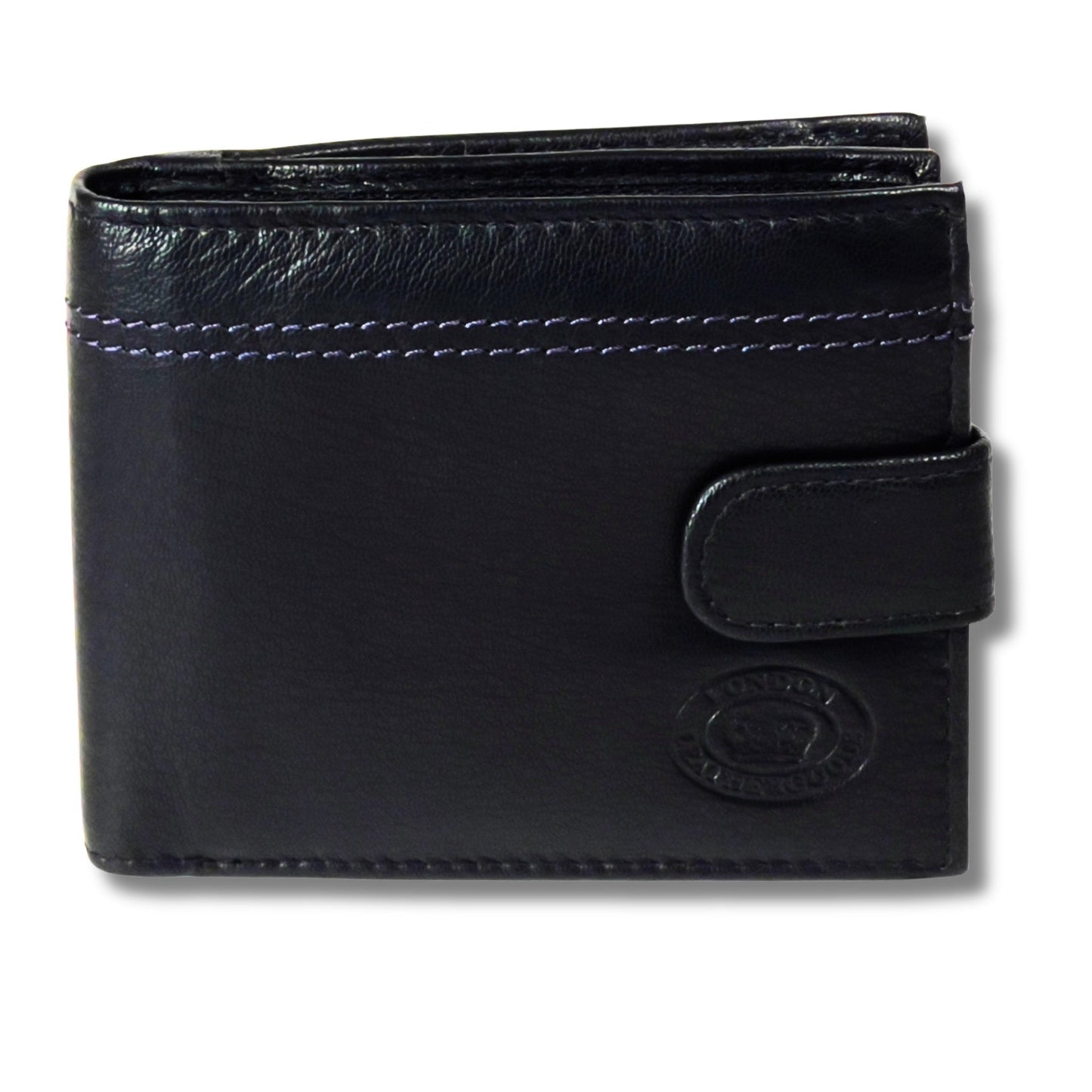 Men's RFID Real Nappa Leather Bifold Wallet
