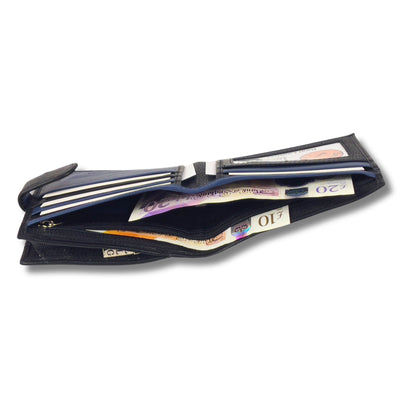Men's RFID Real Nappa Leather Bifold Wallet