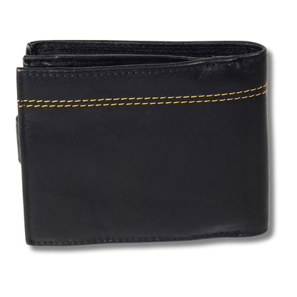 Men's RFID Real Nappa Leather Bifold Wallet