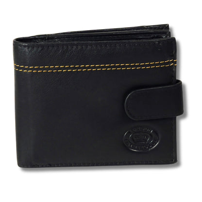 Men's RFID Real Nappa Leather Bifold Wallet