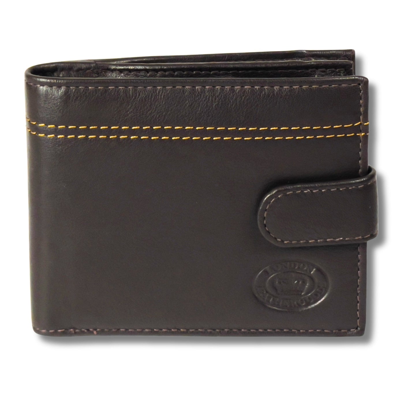 Men's RFID Real Nappa Leather Bifold Wallet