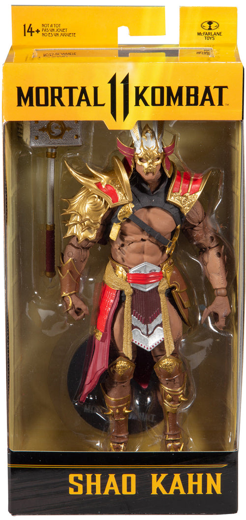 Mortal Kombat 11 7 Inch Action Figure Wave 5 - Shao Khan (Sub-Standard Packaging)