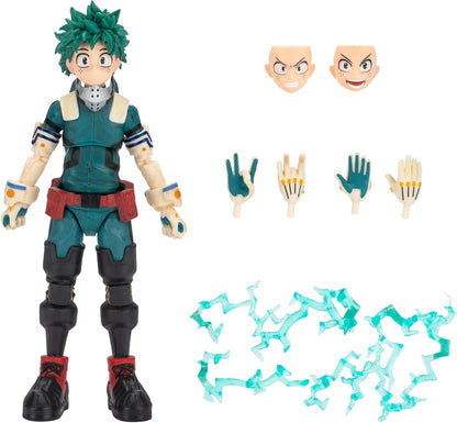 My Hero Academia 6 Inch Action Figure Total Anime - Izuku Midoriya #04
