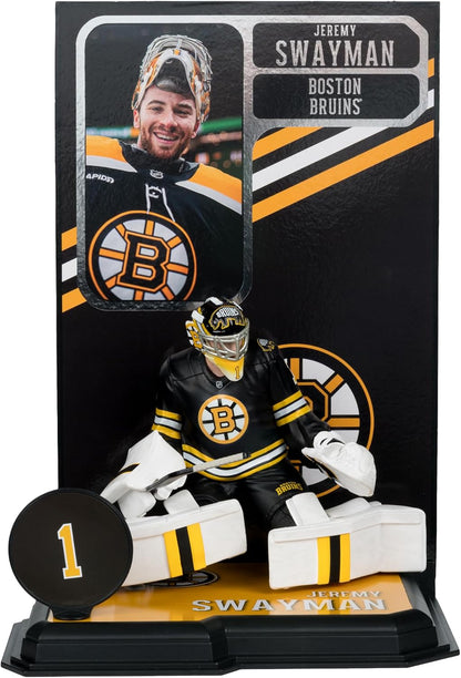NHL Hockey SportsPicks 7 Inch Static Figure - Jeremy Swayman