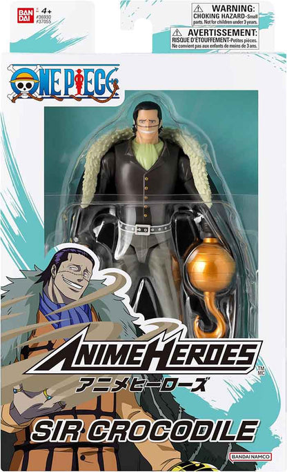 One Piece 6 Inch Action Figure Anime Heroes - Crocodile