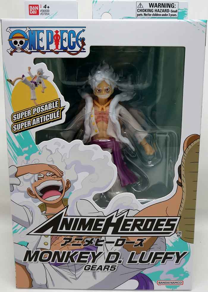 One Piece 6 Inch Action Figure Anime Heroes - Luffy Gear 5