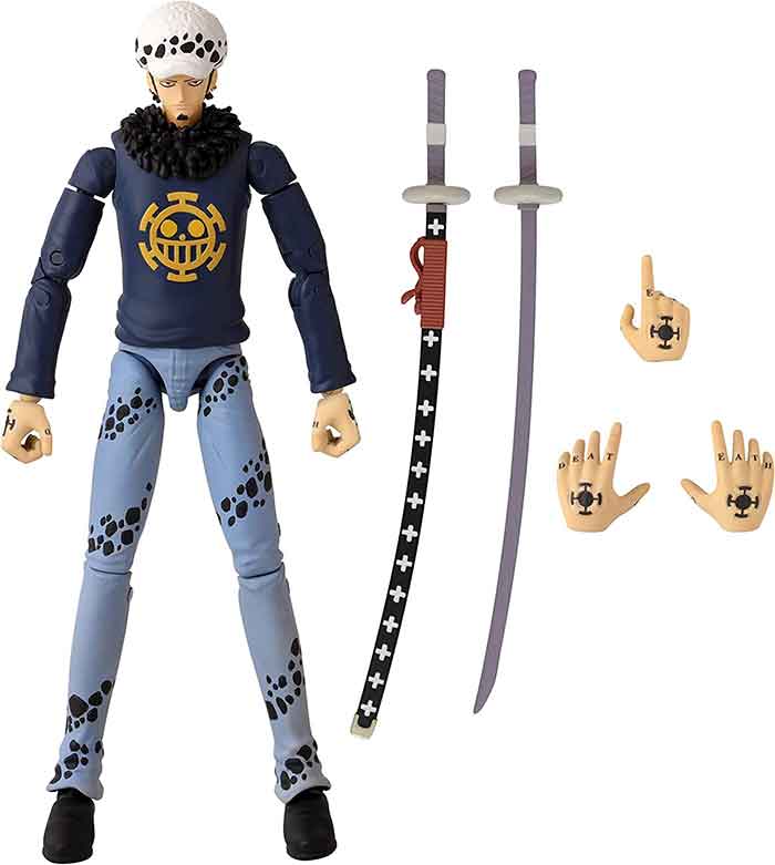 One Piece 6 Inch Action Figure Anime Heroes - Trafalgar Law