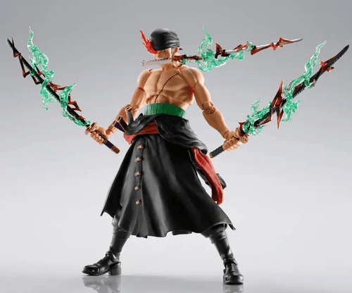 One Piece 6 Inch Action Figure S.H. Figuarts Exclusive - Roronoa Zoro The King of Hell (Pre-Order Ships Nov. 2026)