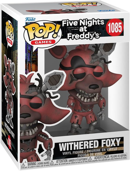 Pop Games Five Nights At Freddy's 3.75 Inch Action Figure - Withered Foxy #1085