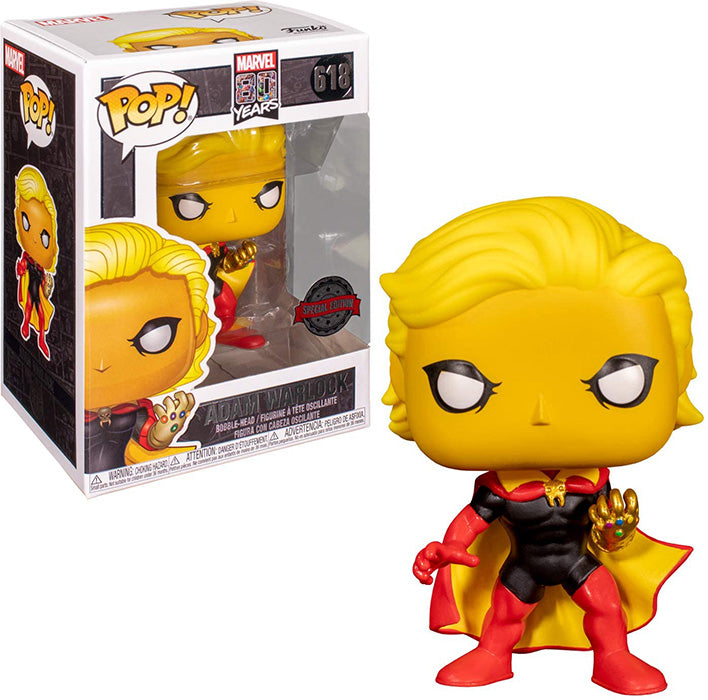 Pop Marvel 80 Years 3.75 Inch Action Figure Exclusive - Adam Warlock #618
