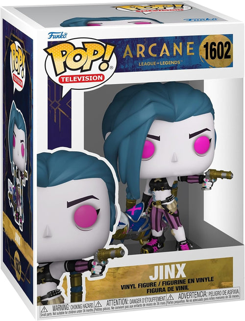 Pop Television Arcane League Of Legends 3.75 Inch Action Figure - Jinx #1602