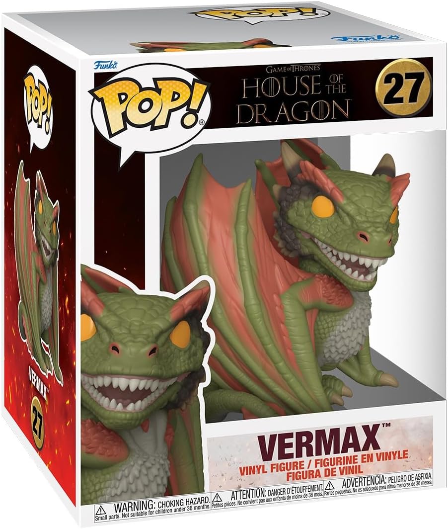Pop Television House of The Dragon 6 Inch Action Figure Deluxe - Vermax #27
