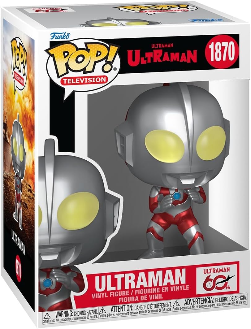 Pop Television Ultraman 3.75 Inch Action Figure - Ultraman 1870