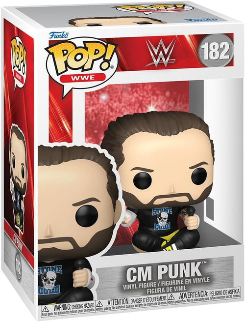 Pop WWE 3.75 Inch Action Figure - CM Punk #182