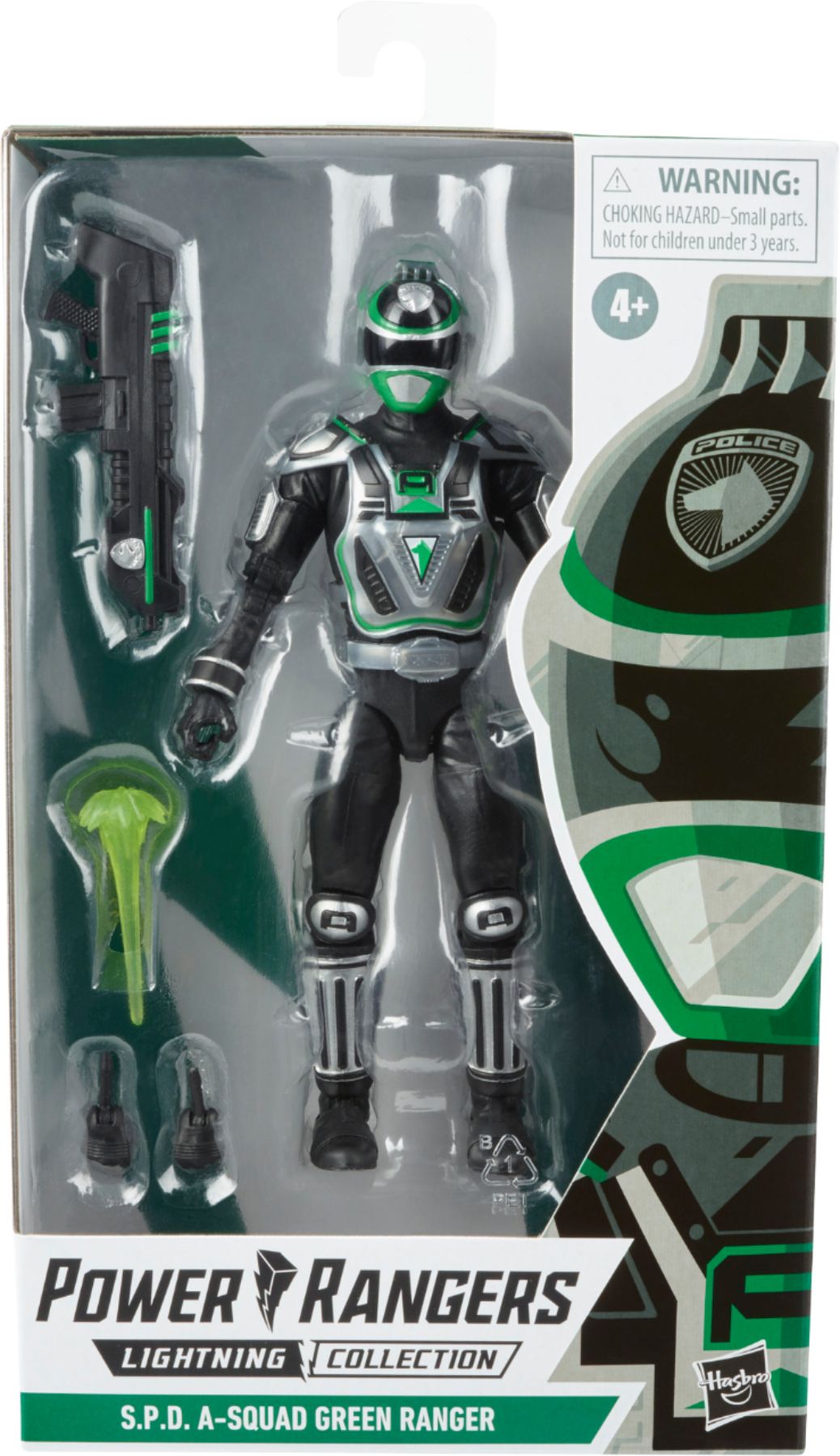 Power Rangers Lightning Collection 6 Inch Action Figure - SPD A-Squad Green Ranger