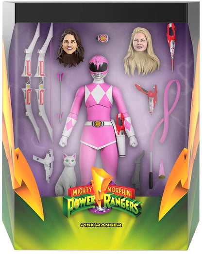 Power Rangers Mighty Morphin 7 Inch Action Figure Ultimates Wave 2 - Pink Ranger