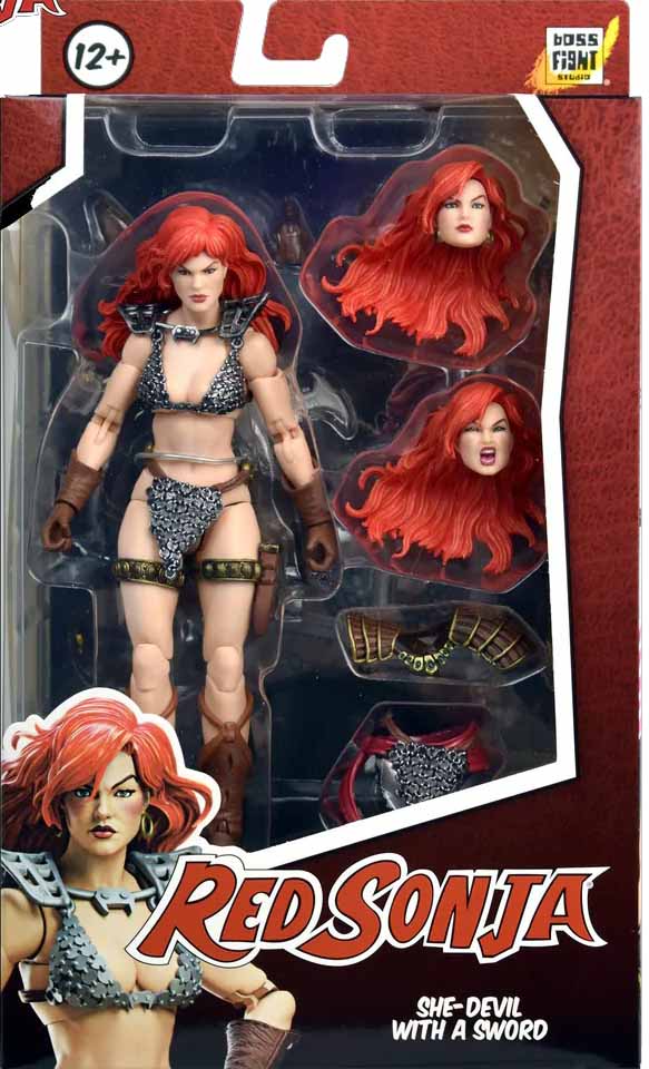 Red Sonja Epic H.A.C.K. 6 Inch Action Figure 1/12 Scale - Red Sonja