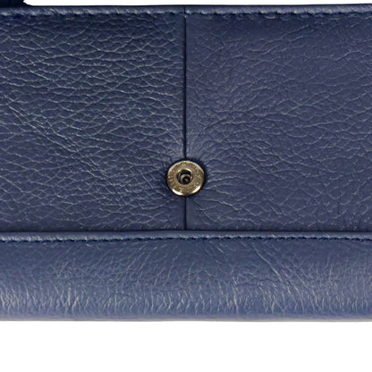 Women's RFID Soft Leather trifold Wallet/Purse with zip coin pocket