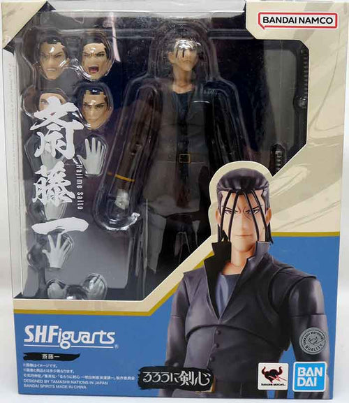 Rurouni Kenshin Meiji Swordsman Romantic Story 6 Inch Action Figure S.H. Figuarts - Hajime Saito