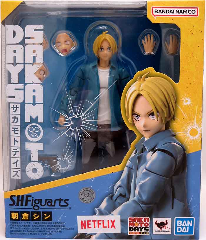 Sakamoto Days 6 Inch Action Figure S.H. Figuarts - Asakura Shin