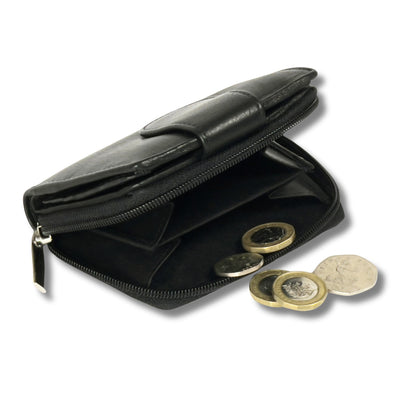 Soft real Nappa Leather RFID Ladies Purse