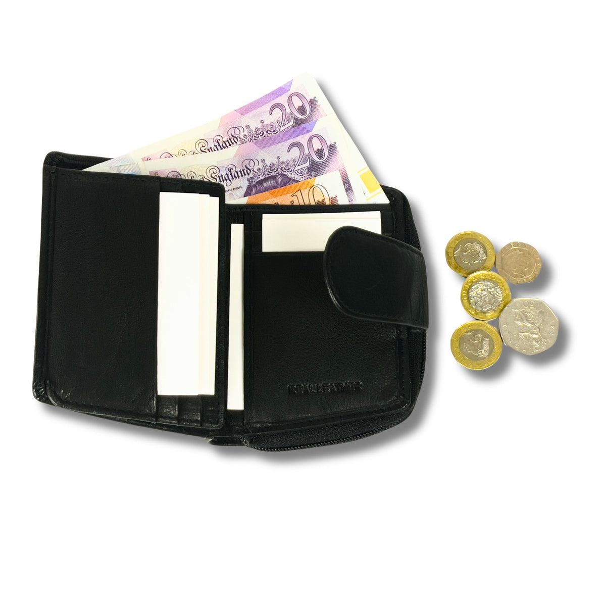 Soft real Nappa Leather RFID Ladies Purse