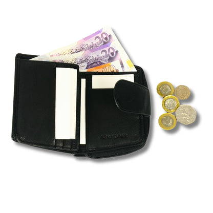 Soft real Nappa Leather RFID Ladies Purse