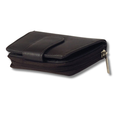 Soft real Nappa Leather RFID Ladies Purse