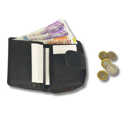 Soft real Nappa Leather RFID Ladies Purse