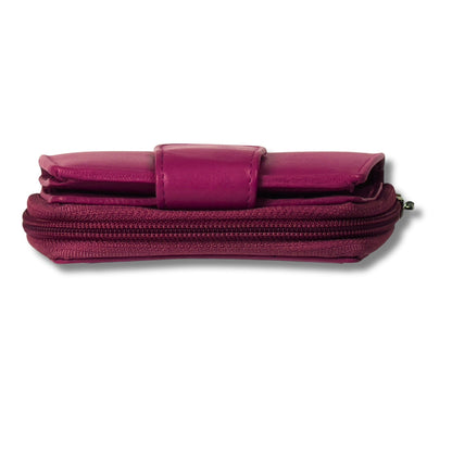 Soft real Nappa Leather RFID Ladies Purse
