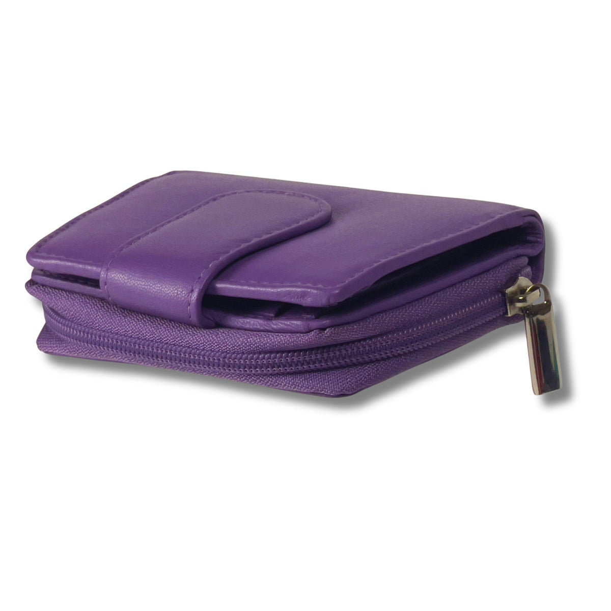 Soft real Nappa Leather RFID Ladies Purse