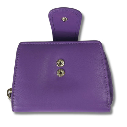 Soft real Nappa Leather RFID Ladies Purse